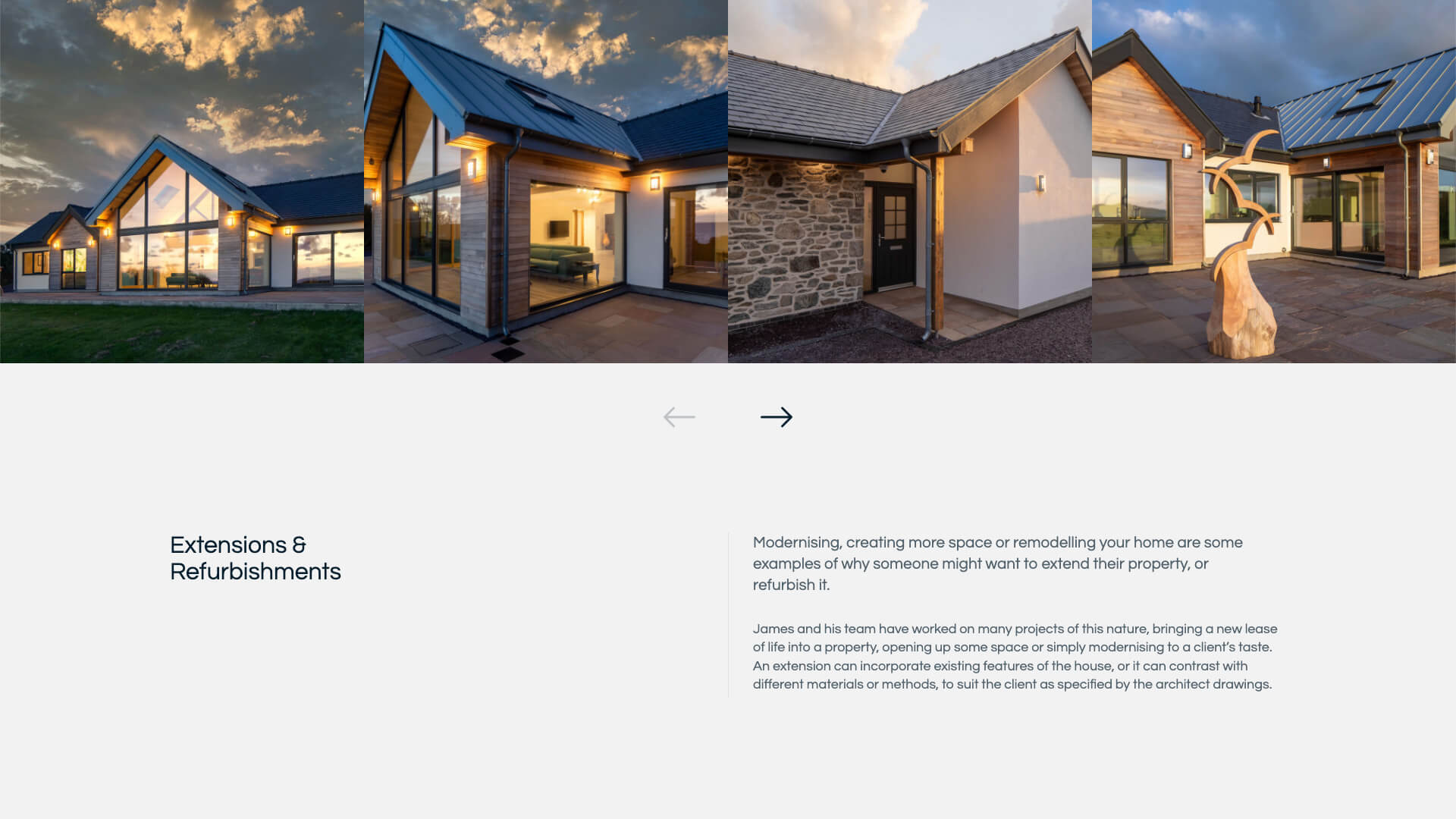 James Sayle & Sons extensions and refurbishments