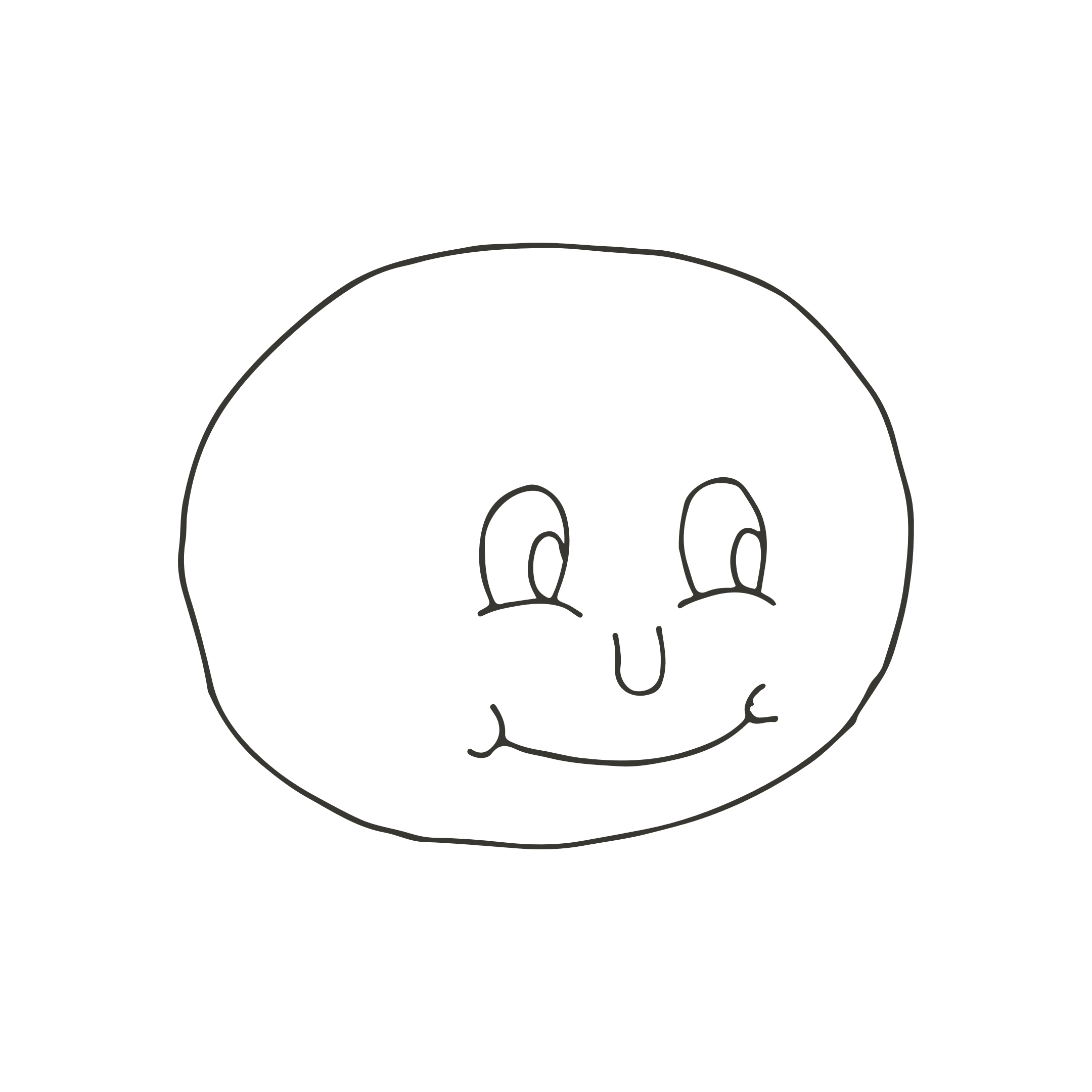 Smiley face after viewing visually striking web design